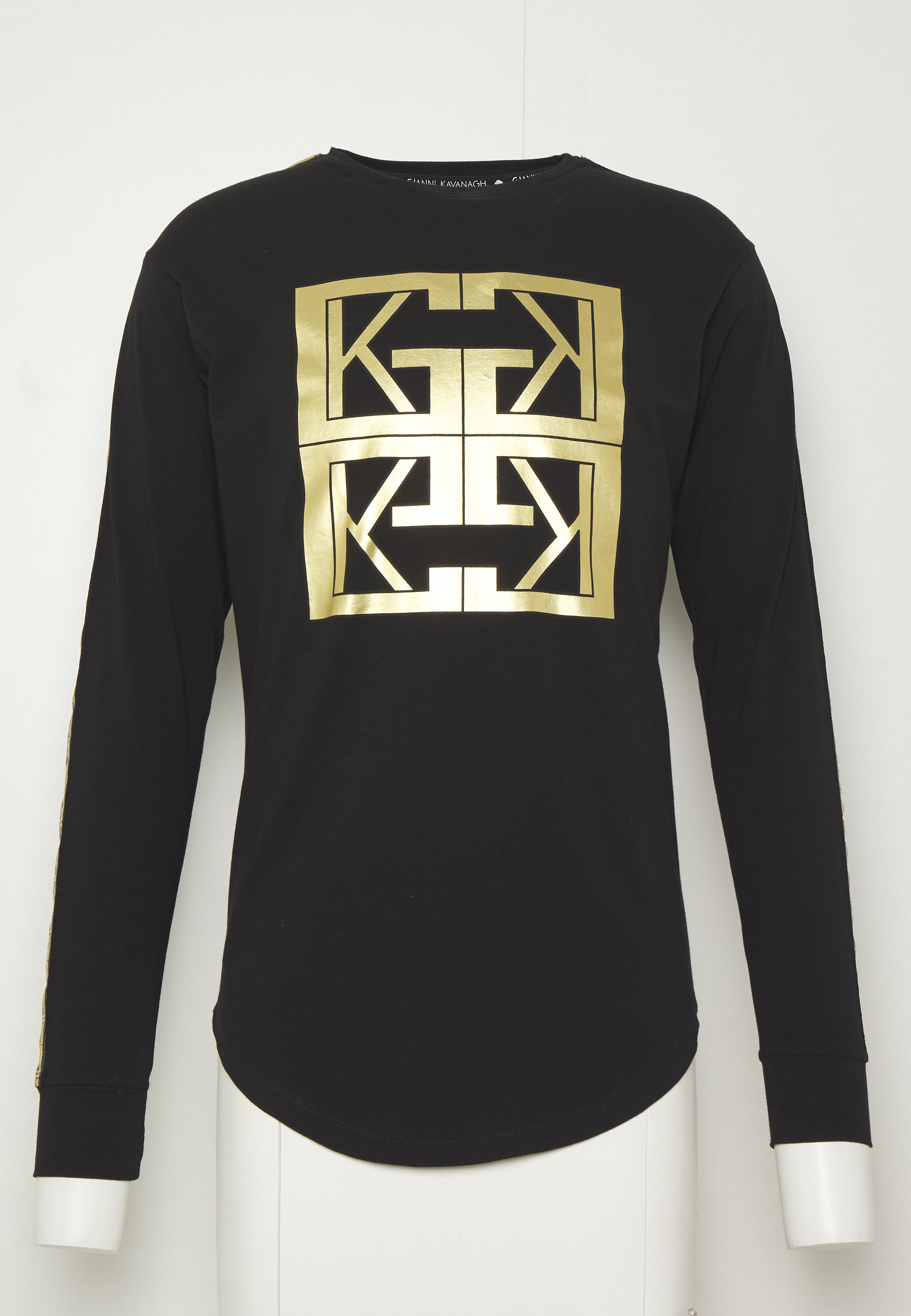 Gianni Kavanagh MONOGRAM LONG SLEEVE TEE - T-shirts print - black Gianni Kavanagh MONOGRAM LONG SLEEVE TEE - T-shirts print - black