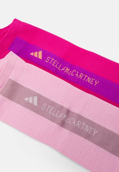 adidas by Stella McCartney SOCKS 2 PACK - Sokker - true pink/magenta/magic mauve