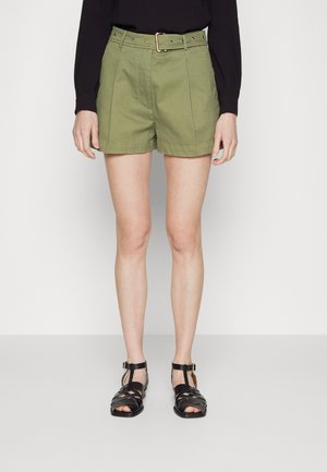 Short - mottled olive