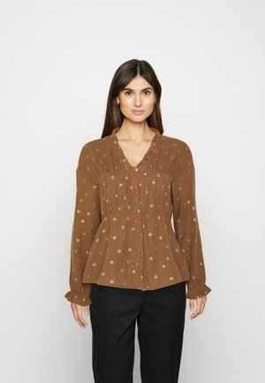 CREA - Button-down blouse - partridge