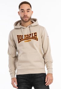 Lonsdale - CLASSIC - Jersey con capucha - sand Imagen en miniatura 1