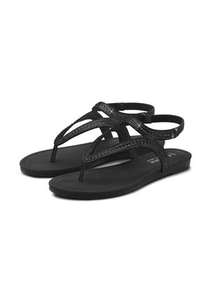 LASCANA ZEHENTRENNER - Teensandalen - schwarz