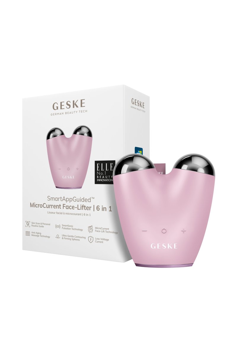 GESKE MICROCURRENT FACE-LIFTER | 6 IN 1 - Huidverzorgingstool - pink