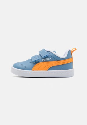 COURTFLEX UNISEX - Baskets basses - zen blue/clementine/white