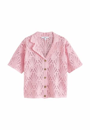 Next, Button-down blouse - light pink