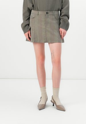 NMWERA SKIRT - Miniskjørt - toasted coconut