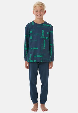 Schiesser, NIGHTWEAR SET - Pyjama set - deep blue