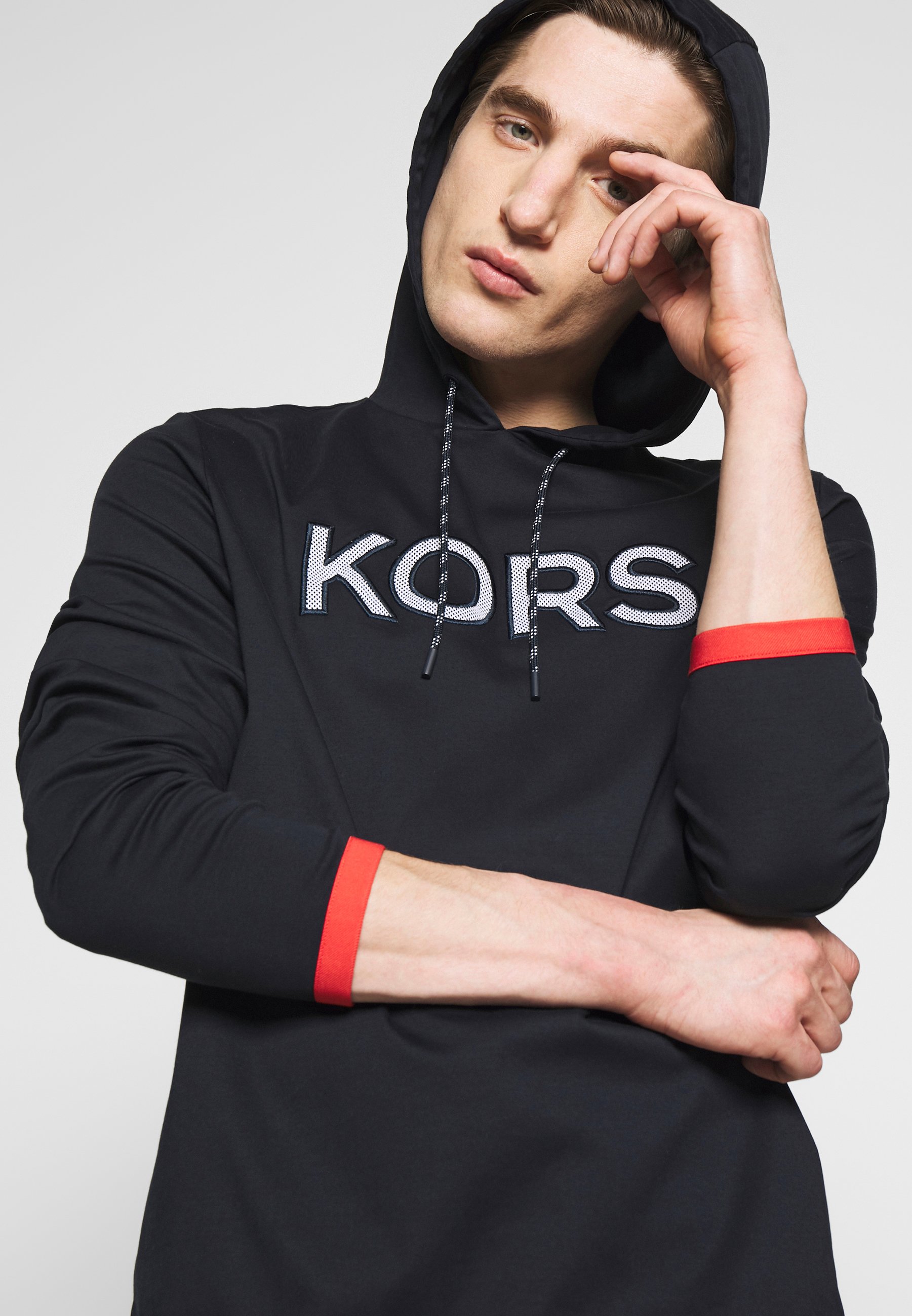 Michael Kors LOGO HOODY Hoodie dark midnight Zalando.no Michael Kors LOGO HOODY - Hoodie - dark midnight