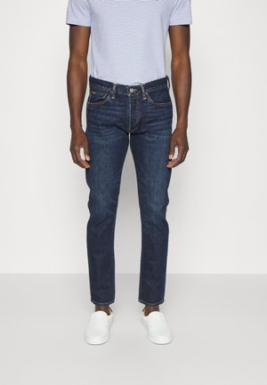 POCKET - Jean slim - dark blue denim