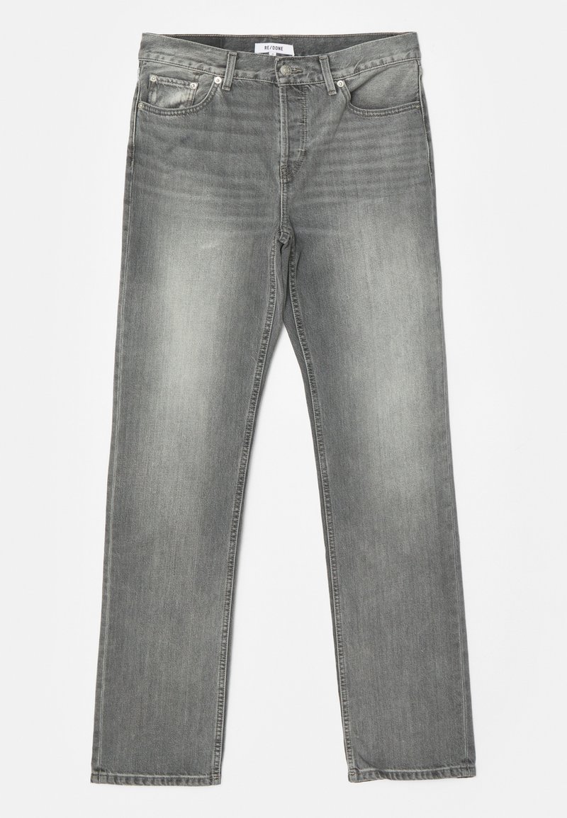 RE/DONE EASY - Jeans a sigaretta - grigio