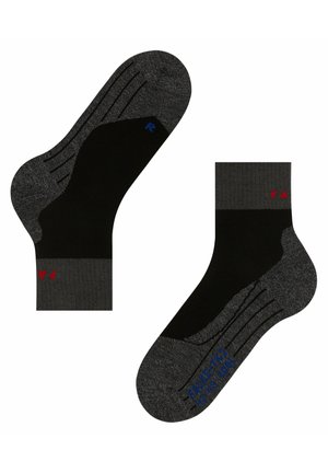 FALKE TK2 Cool Short Trekking medium cushioning - Chaussettes de sport - black