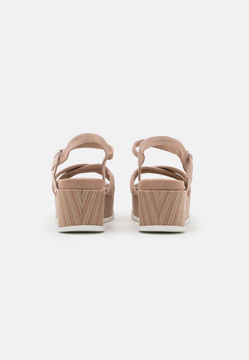 Damen Sneaker | Marco Tozzi Plateausandalette nude - LJ52665 Damen Sneaker | Marco Tozzi Plateausandalette nude - LJ52665