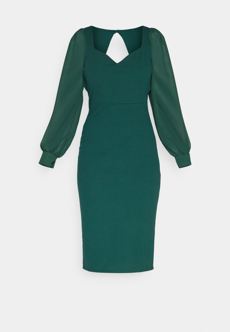 WAL G. Cocktailjurk donkergroen