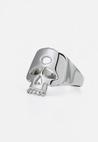 HUGO E-SKULL UNISEX - Sõrmus - silver-coloured