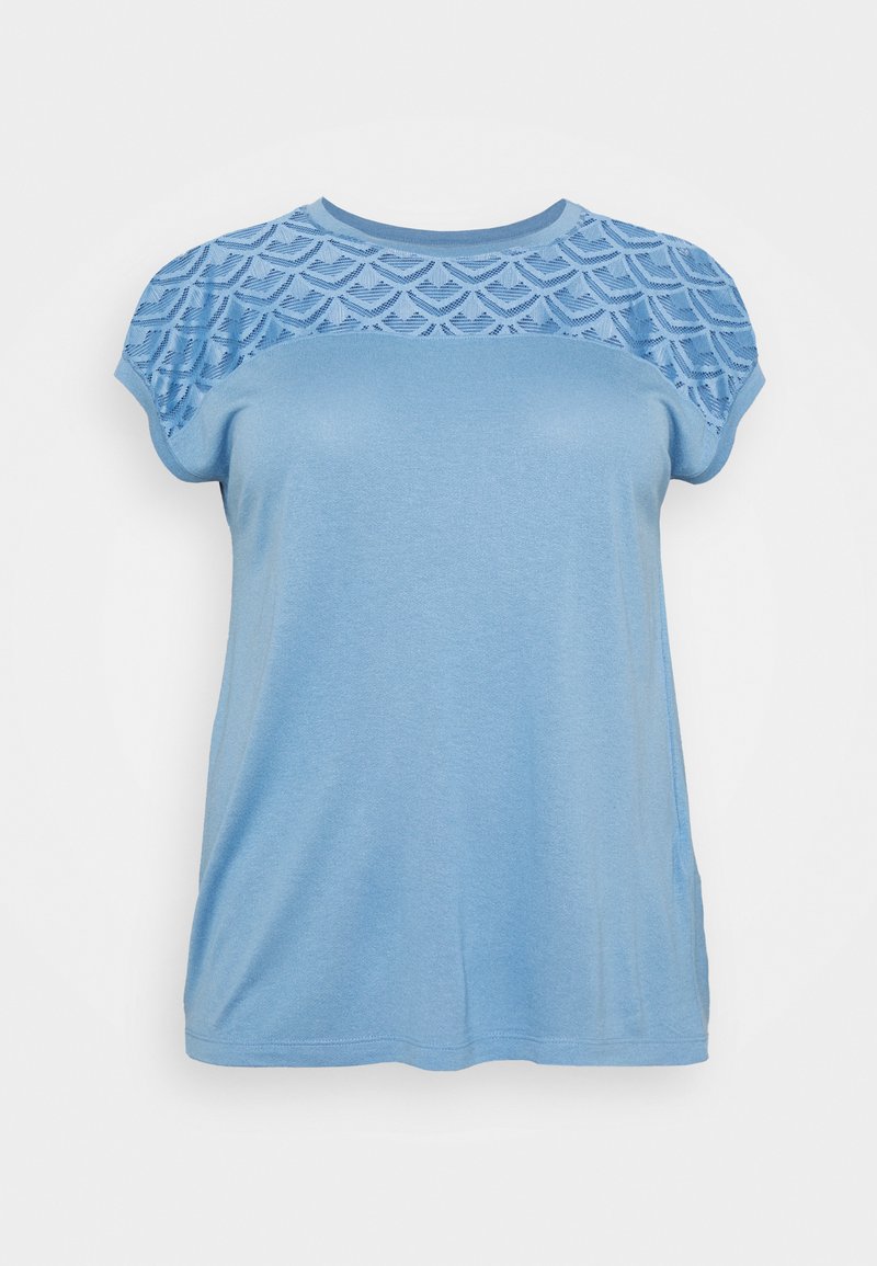 ONLY Carmakoma CARFLAKE LIFE S/S MIX JRS - T-shirt básica - allure