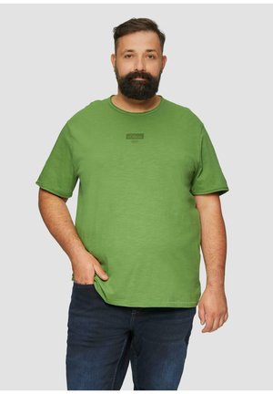 STRUCTUUR - T-shirt basic - bambusgrün