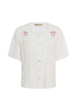 Culture, CUVELVETA SS SHIRT - Blouse - spring gardenia