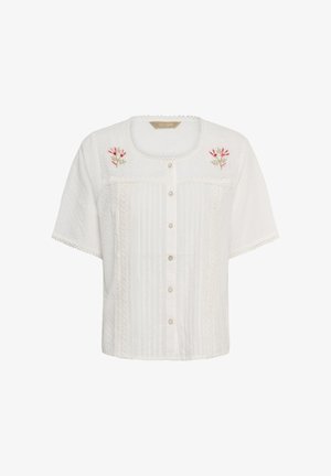 Culture, CUVELVETA SS SHIRT - Blouse - spring gardenia