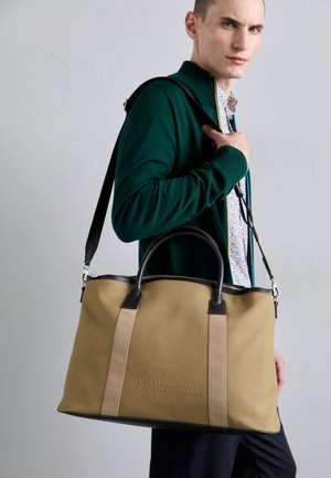 MEN BAG ZIP - Torba za vikend - brown