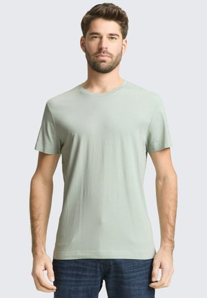 T-Shirt basic - soft greyish green