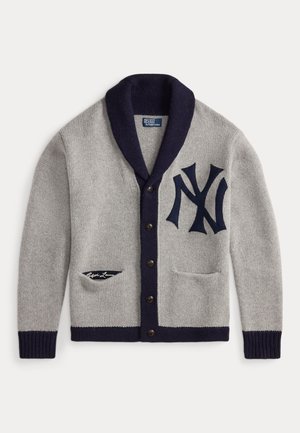 POLO RALPH LAUREN YANKEES CARDIGAN UNISEX - Ζακέτα - grey