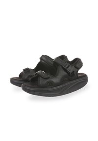 MBT KISUMU - Sandalias de cuña - black