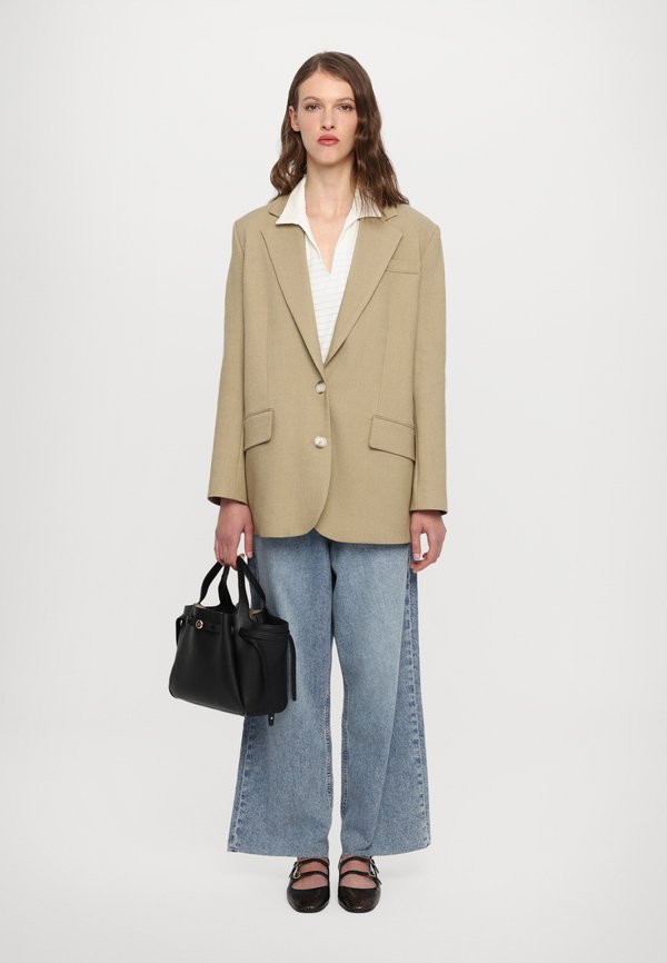 ROMY PEBBLED SATCHEL - Handbag3