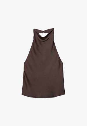 Stradivarius, Débardeur - dark brown