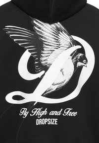 Dropsize HEAVY FLY HIGH - Hættetrøje - black