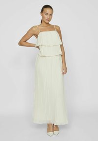 VILA SINGLET - Robe longue - birch