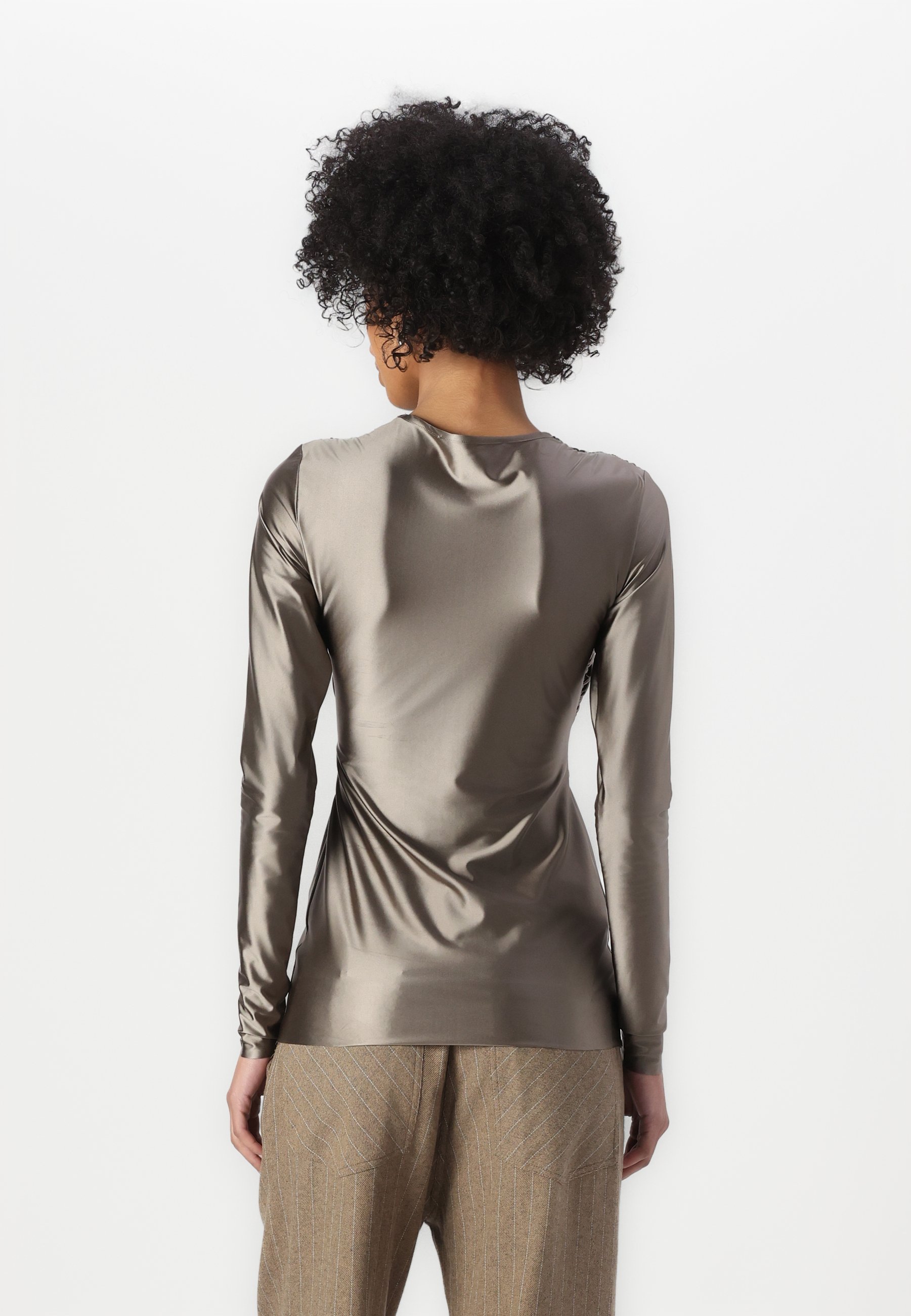 andwang Kirakira slim zip 001 グレー andwang Kirakira slim zip 001 グレー