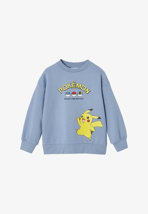 Vertbaudet, POKEMON - Sweatshirt - blau chambray