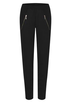 PULZ - Leggings - Trousers - black beauty