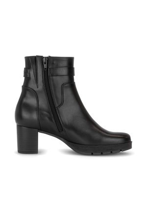 Gabor, GABOR ELEGANTE STIEFELETTE - Cowboy-/Bikerstiefelette - black a silver