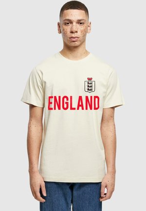 TOFFS FOOTBALL - ENGLAND - T-shirt con stampa - sand