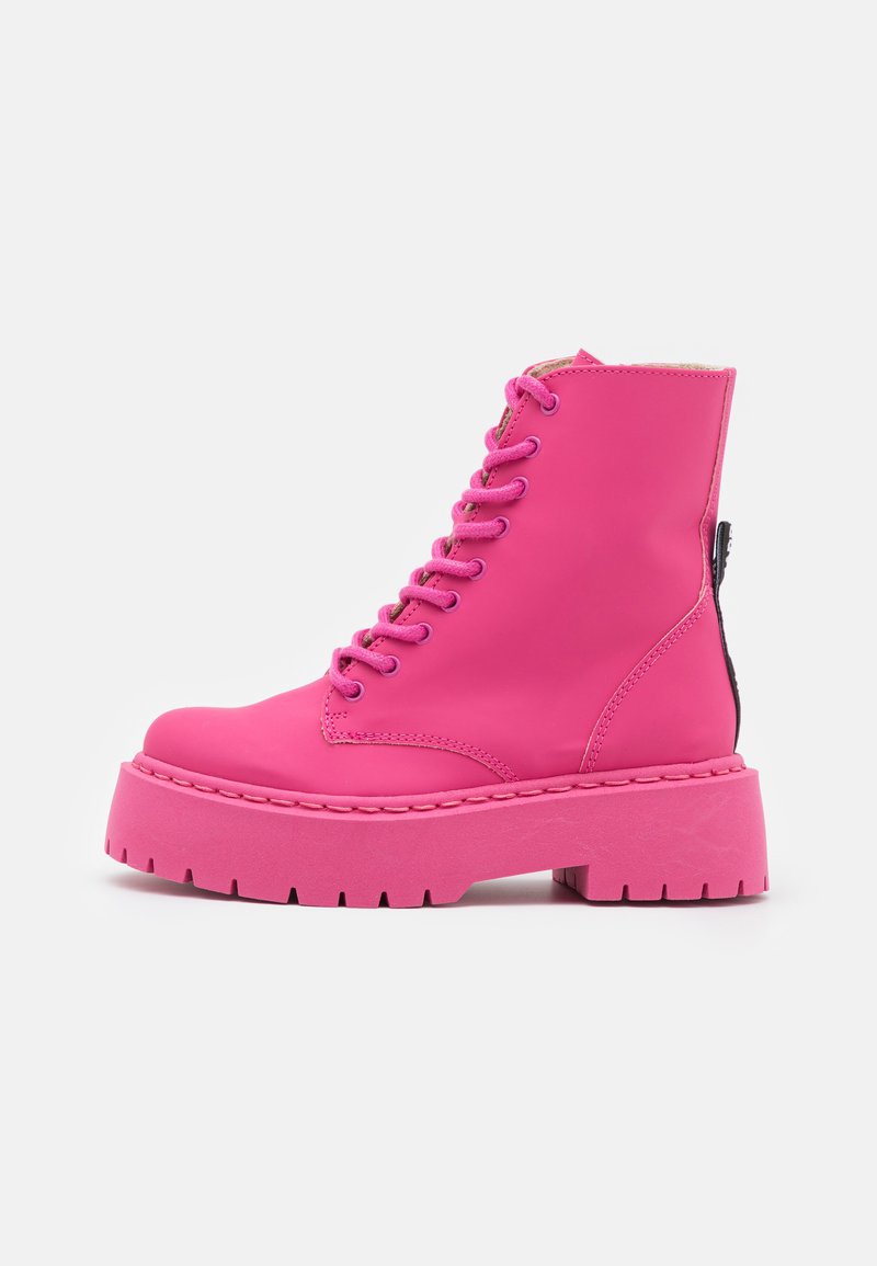 Steve Madden SKYLAR - Botins de atacadores - pink rain