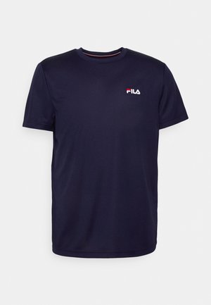 Fila, LOGO SMALL - Βασικό μπλουζάκι - navy