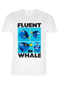 Henry Tiger FINDING DORY WHALE TALK - T-shirt z nadrukiem