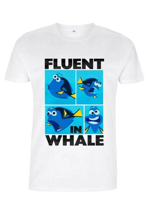 Henry Tiger FINDING DORY WHALE TALK - T-shirt z nadrukiem