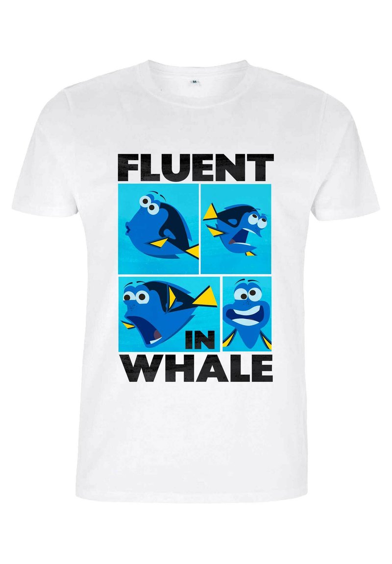 Henry Tiger FINDING DORY WHALE TALK - T-shirt z nadrukiem