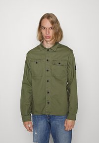 Jack & Jones JCOBEN CLASSIC OVERSHIRT  - Ing - four leaf clover