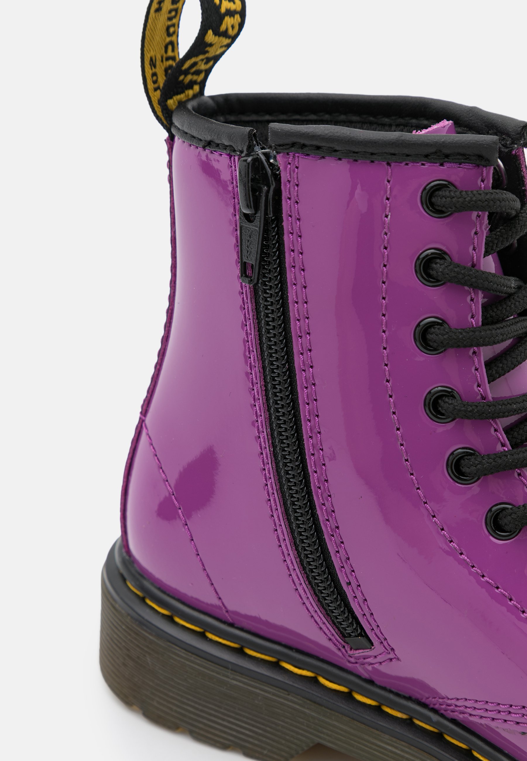 purple dm boots