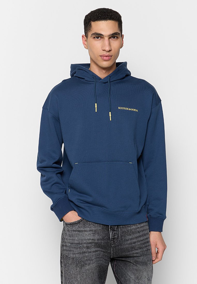 Scotch & Soda Hoodie blauw