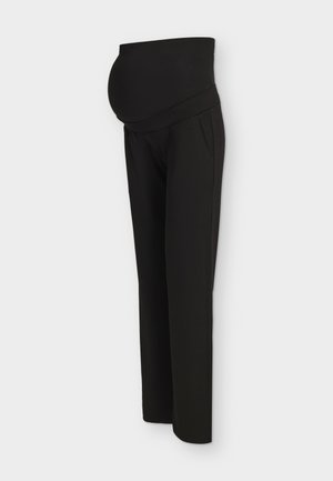 MAMALICIOUS, MLLIF STRAIGHT PANT NOOS - Παντελόνι - black