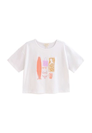 Print T-shirt - white