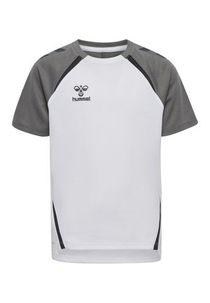 Hummel T-shirt till träning - white steel gray