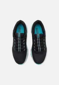 Skechers GO RUN TRAIL ALTITUDE 2.0 - Sportbačiai - black/aqua