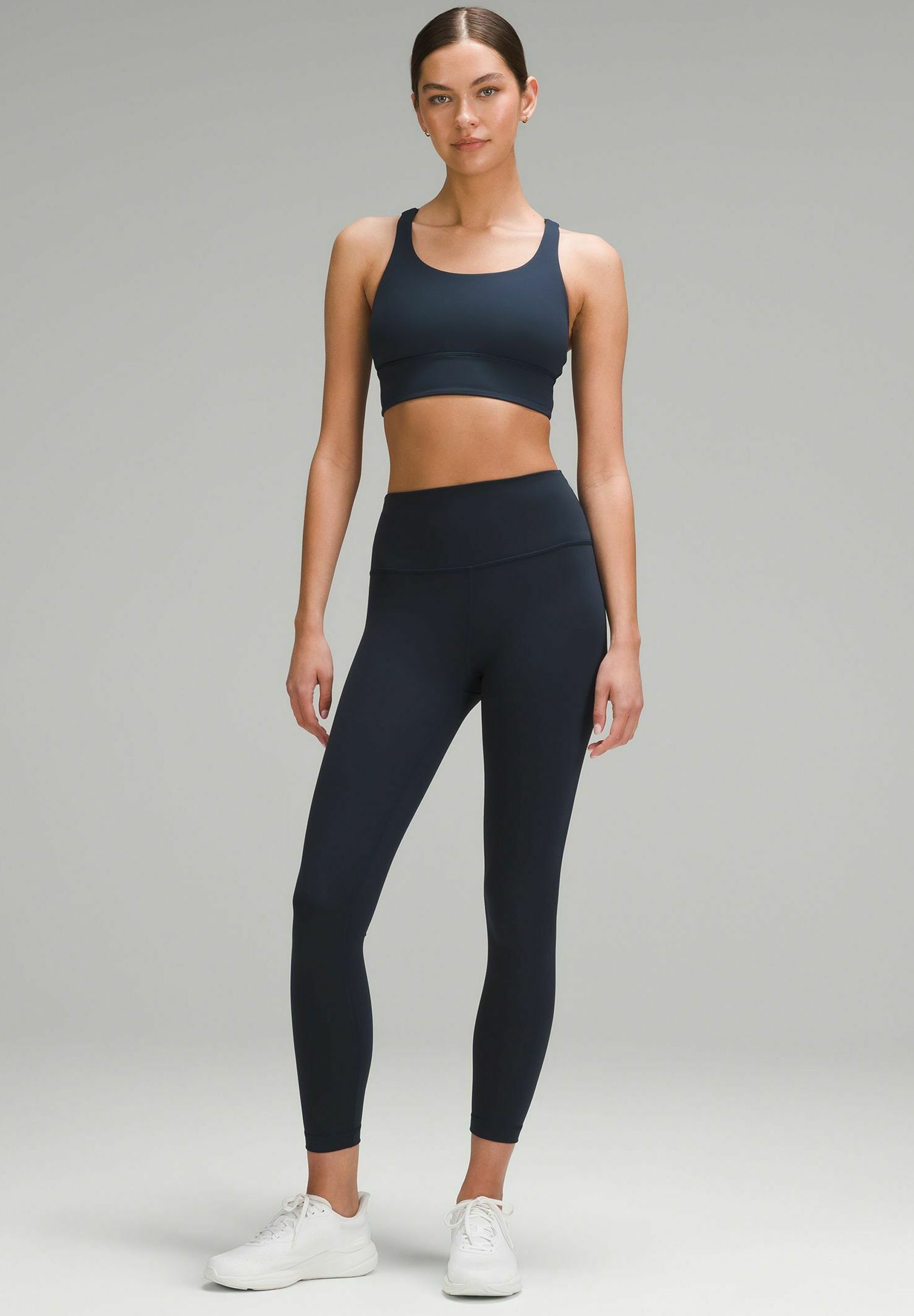 lululemon WUNDER TRAIN HIGH RISE 64CM - Leggings - true navy