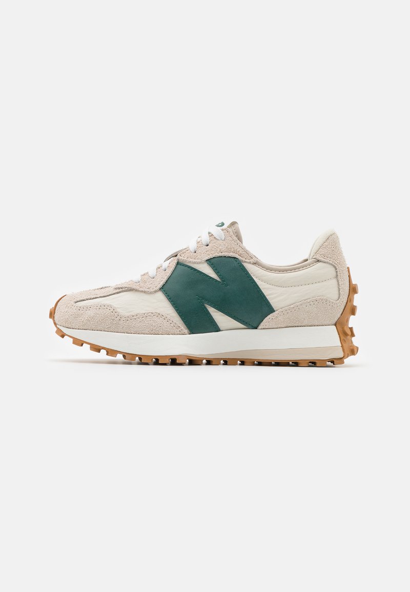New Balance 327 UNISEX Sneaker low beige/dark green/beige Zalando.at