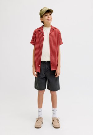 Jack & Jones Junior JJITONY JJORIGINAL - Τζιν σορτς - black denim